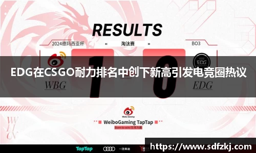 EDG在CSGO耐力排名中创下新高引发电竞圈热议